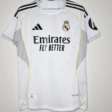New Real Madrid Home Jersey 25/26 - 0